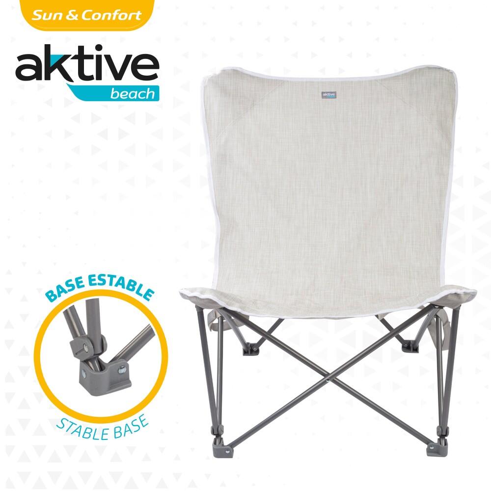 Sillón plegable camping Aktive 2/6