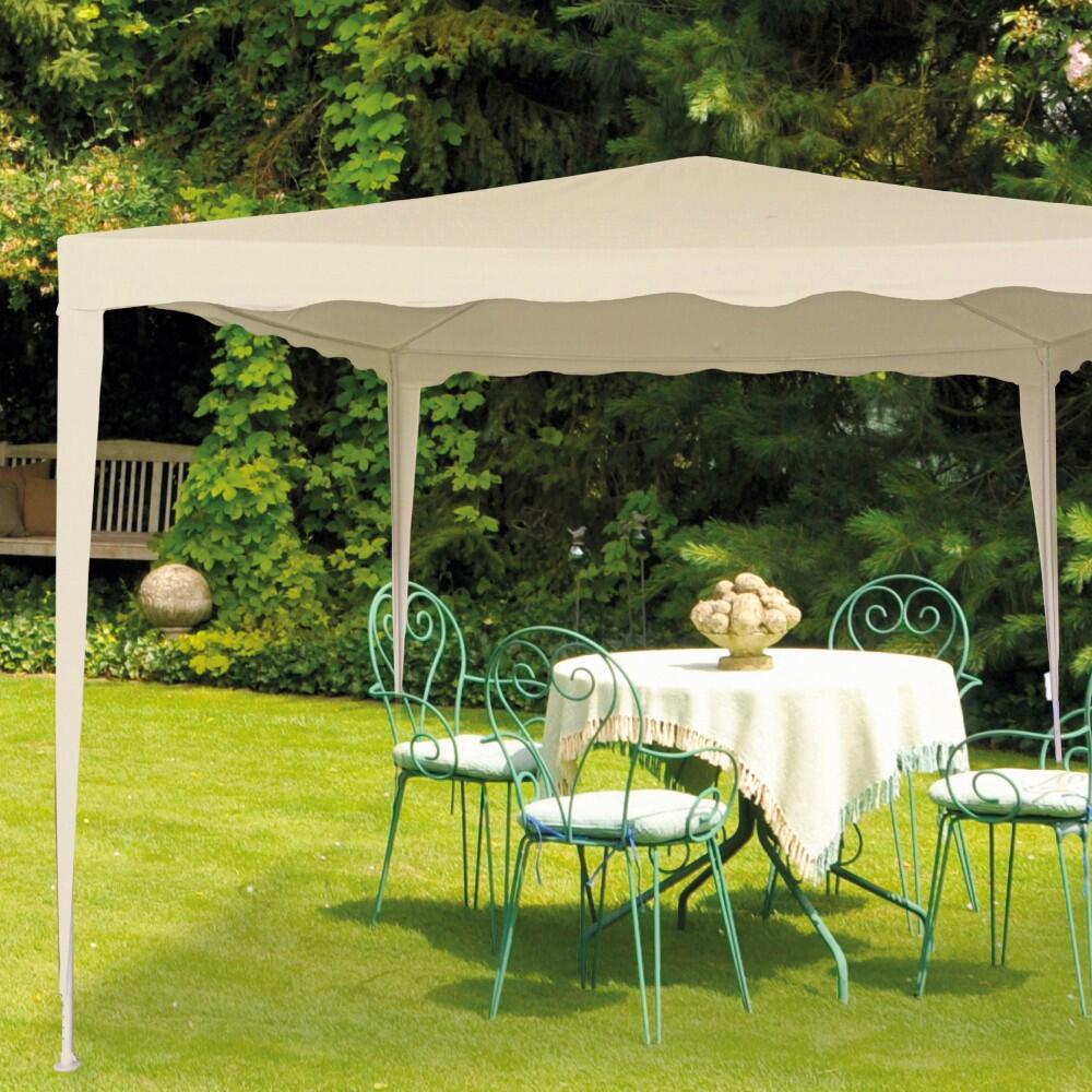 Toldo de campismo creme 300x300x240 Aktive 5/7