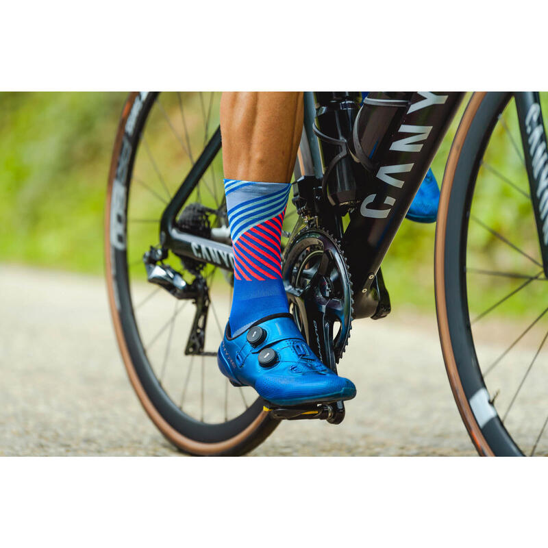 Breathable High-Cut Ultralight Socks - Overlays Mint Inferno