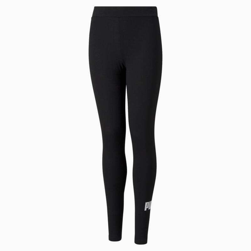 Essentials Logo Leggings Tineret PUMA Black