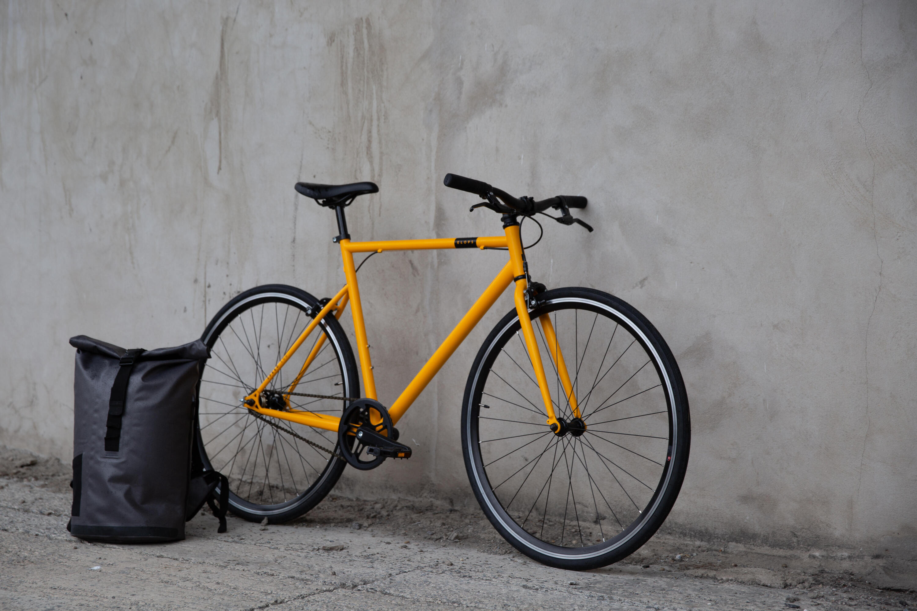 Second Life - Rower miejski Elops Single Speed 500 - Stan Bardzo Dobry 3/5