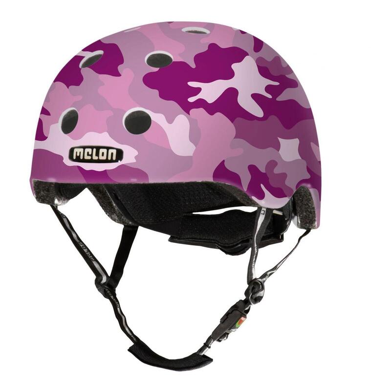 Melon  Casque  Camouflage  Rose