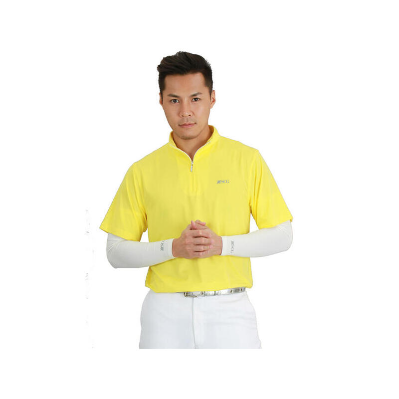 GF-710 中性輕透涼感防UV/防曬袖套 - 白色
