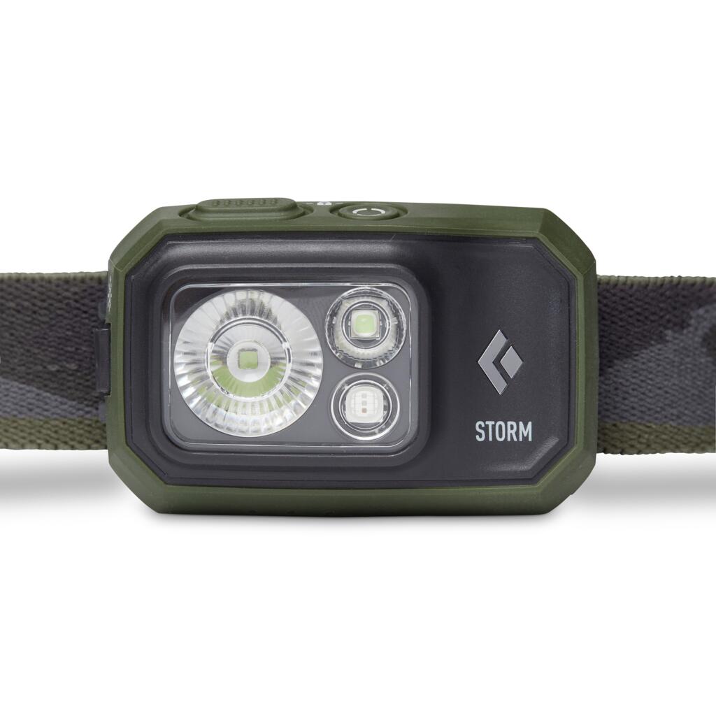 Lampe frontale Black Diamond Storm 450 Dark Olive 450 lm Dual‑Fuel IP67 PowerTap 2/7