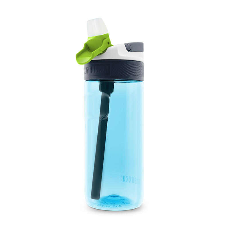 Lagoon Water Bottle (Tritan) 17oz (500ml) - Topaz Blue