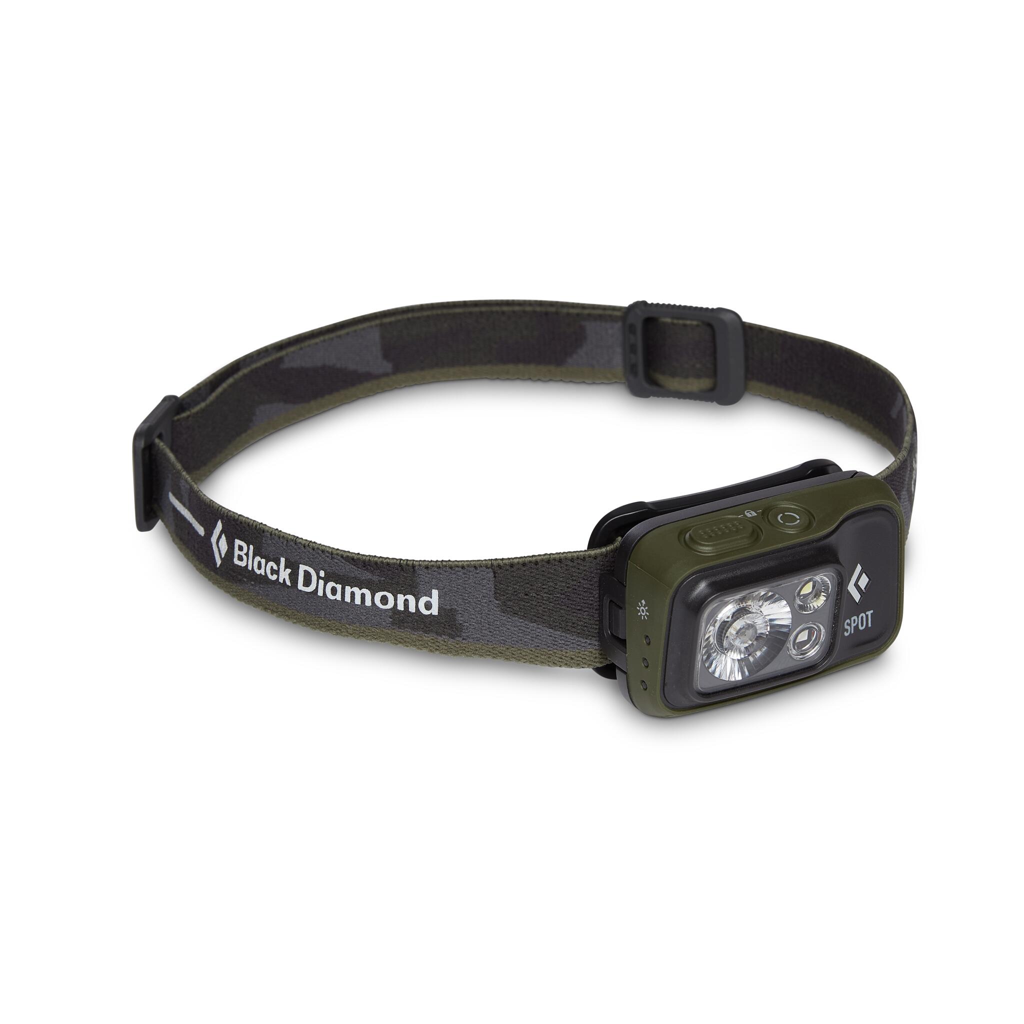 Black Diamond - Lampe Frontale Black Diamond Spot 400 Lm Ipx8, 95 G, Réglable - Lampe Frontale - Noir|vert - Taille Unique - Decathlon