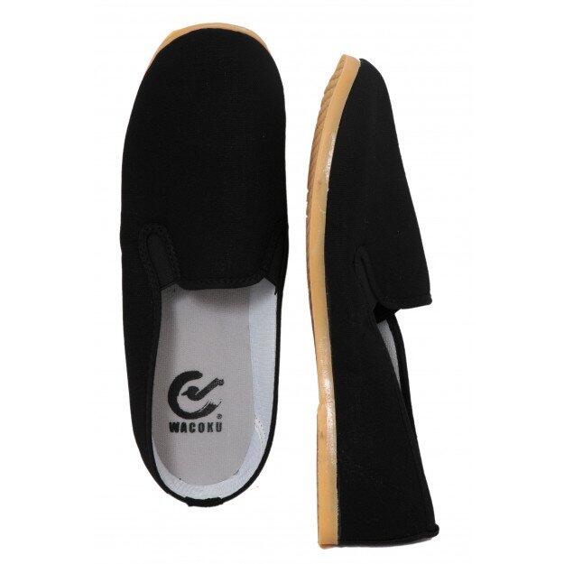 Chaussons de kung-fu noirs