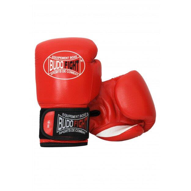 Gants de boxe Falcon en cuir rouges