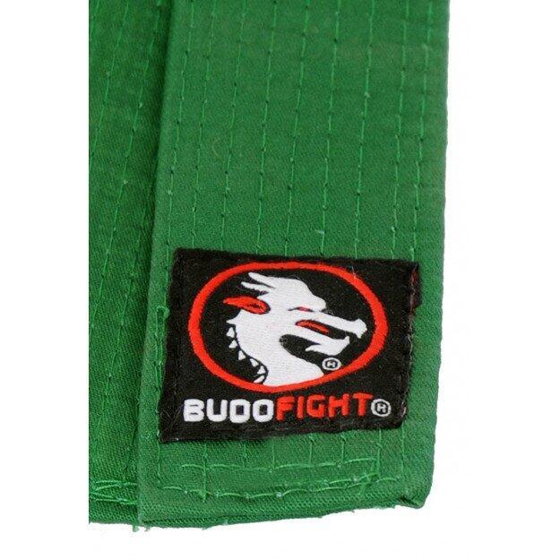 Ceinture piquée de judo verte