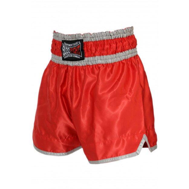 Short de boxe thaï No Limit rouge