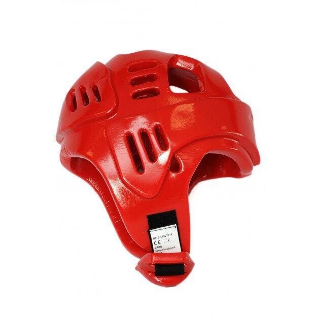 Casque de karaté homologué FFK rouge