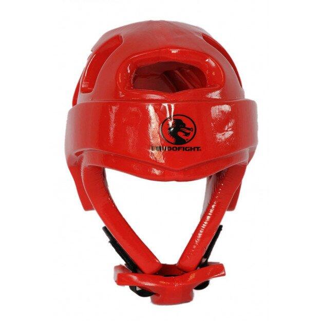 Casque de karaté homologué FFK rouge