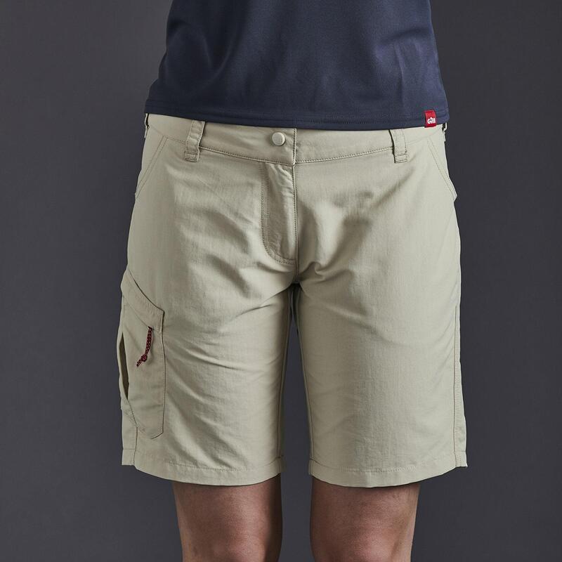 Women’s Water-repellent UV Tec Shorts – Khaki