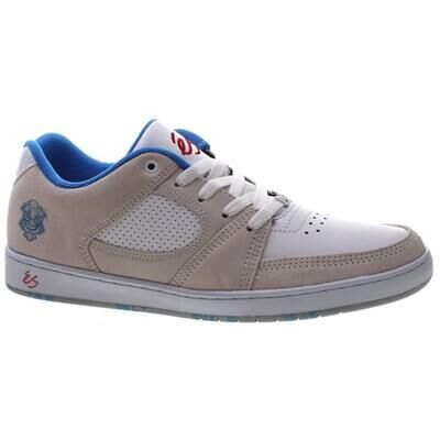 ÉS Accel Slim White/Blue/Red Shoe