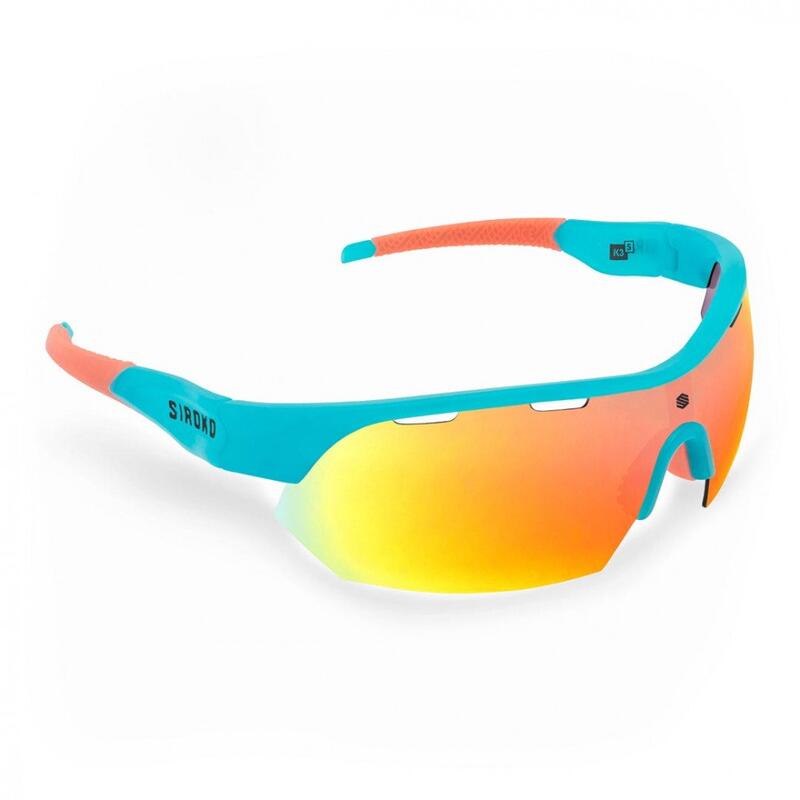 Gafas de sol ciclismo K3s San Sebastian - Azul - Naranja
