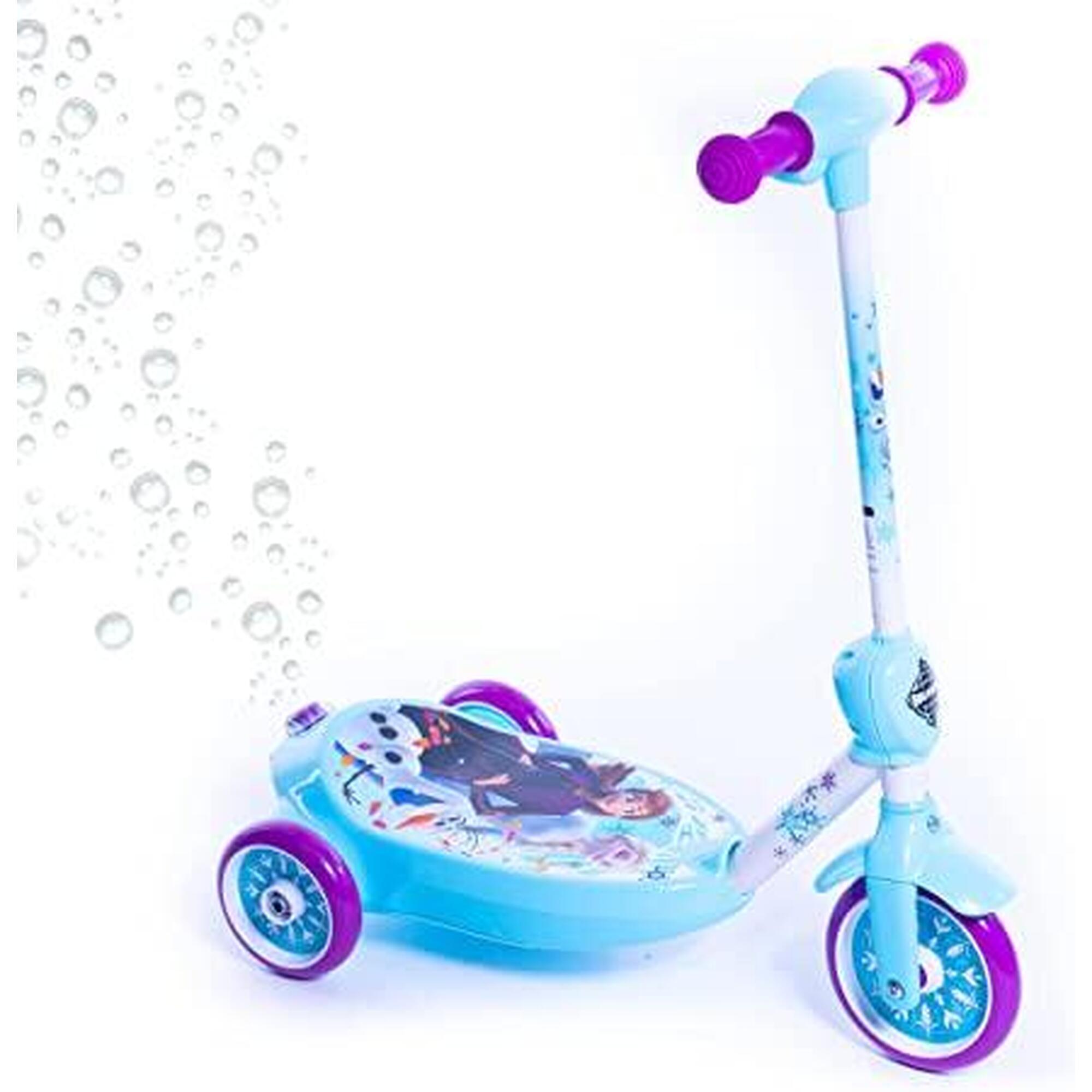 HUFFY Huffy Disney Frozen Bubble Electric Scooter For Kids 3-5