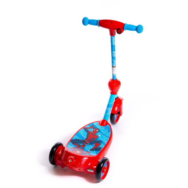 Huffy Marvel Spiderman Bubble elektrische scooter voor kinderen van 3-5 jaar