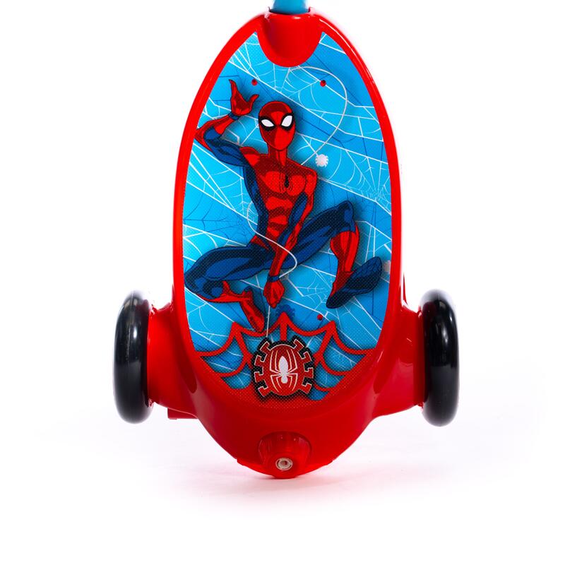 Trottinette électrique Huffy Marvel Spiderman Bubble pour enfants de 3 à 5 ans