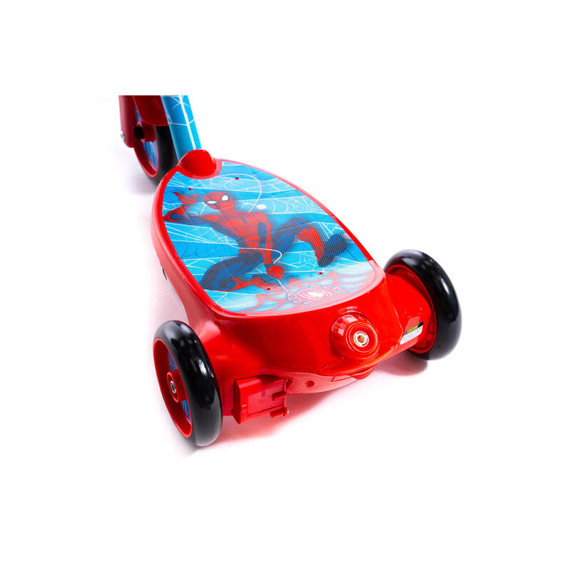 Huffy Marvel Spiderman Bubble elektrische scooter voor kinderen van 3-5 jaar