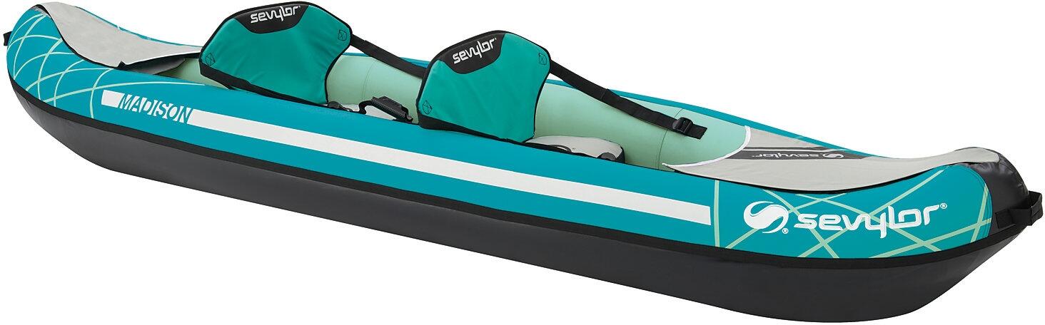 Madison 2 Person Inflatable Kayak - Blue 2/7