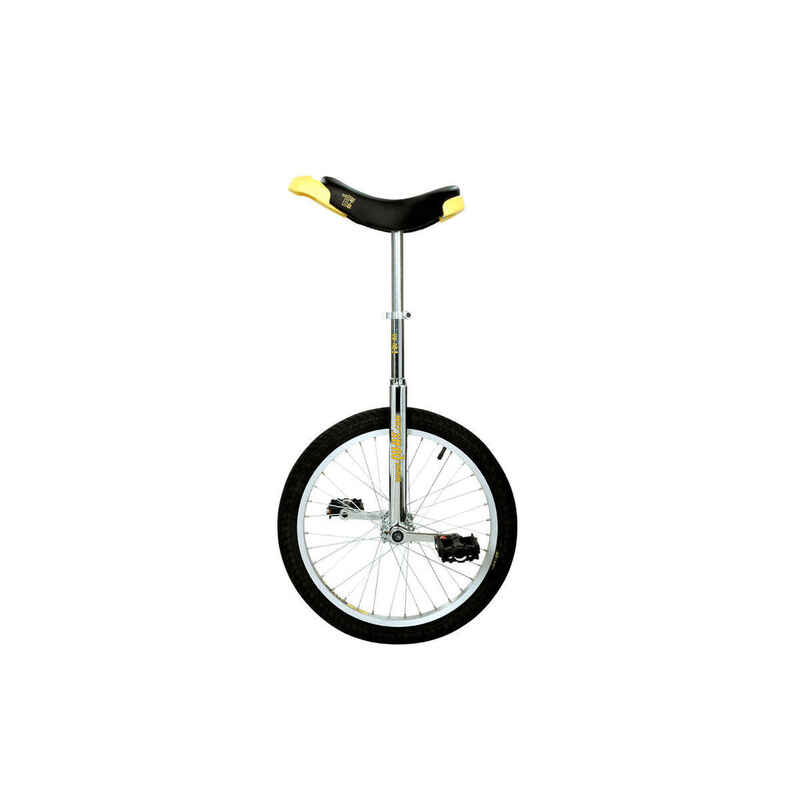 Qu-Ax Outdoor-Einrad Luxus, 20 Zoll Reifen (ø 51 cm), Rahmen Chrom