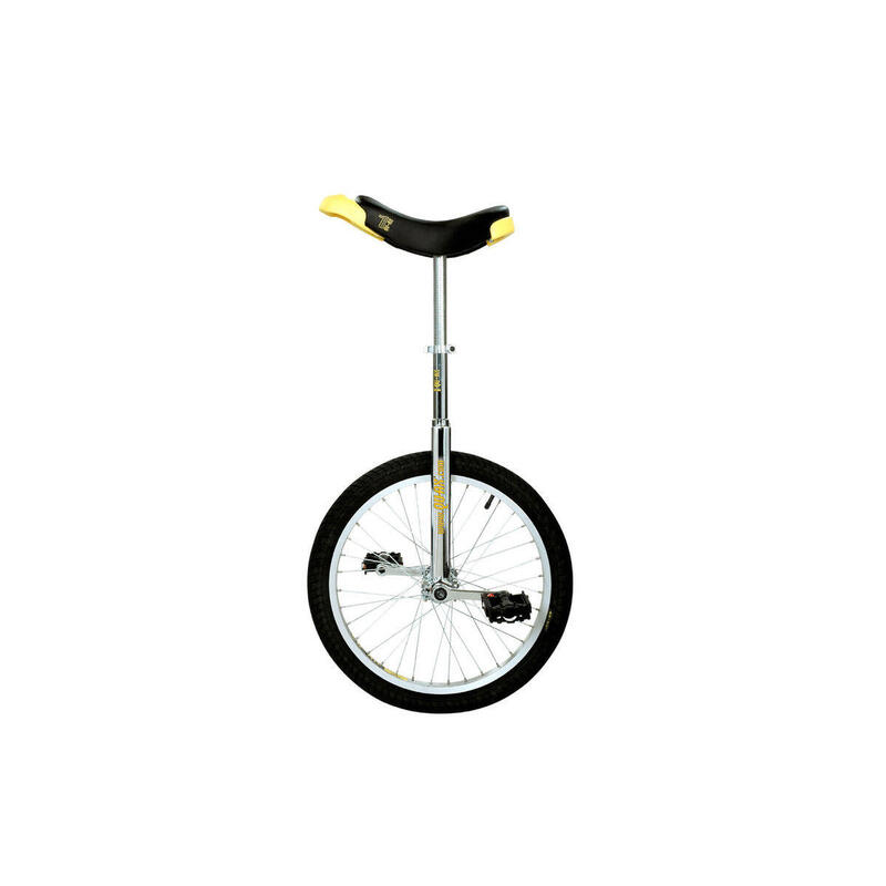 Qu-Ax Monocycle « Extérieur », Pneu 20’’ (ø 51 cm), cadre chromé