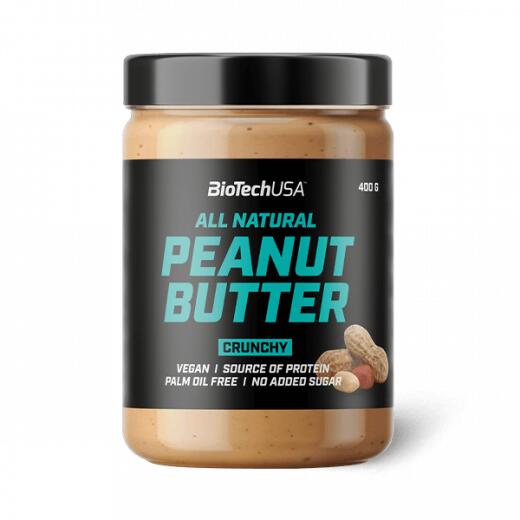 BiotechUSA Peanut Butter - Mantequilla de Cacahuete 400 gr