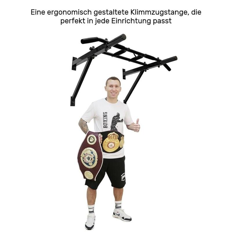 Klimmzugstange Wandmontage Viergriff Transformer Pull Up Bar Chin Up Bar