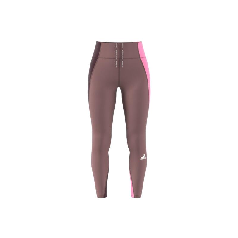 Dames legging met gekleurde blokjes adidas Own the Run