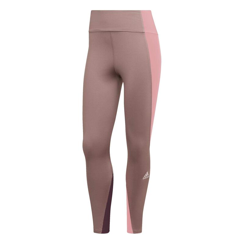 Dames legging met gekleurde blokjes adidas Own the Run