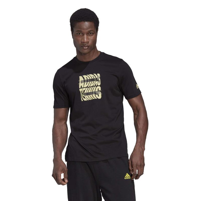 Camiseta de tenis gráfica adidas WMB