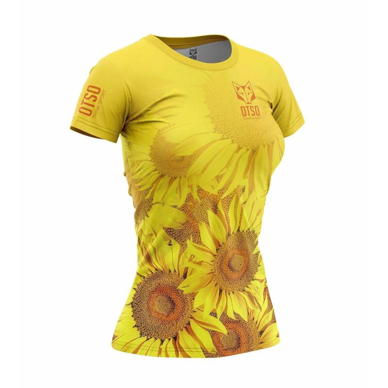 T-shirt femme Otso Sunflower