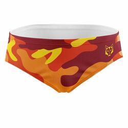 Bañador hombre Camo naranja natación Hombre Naranja OTSO