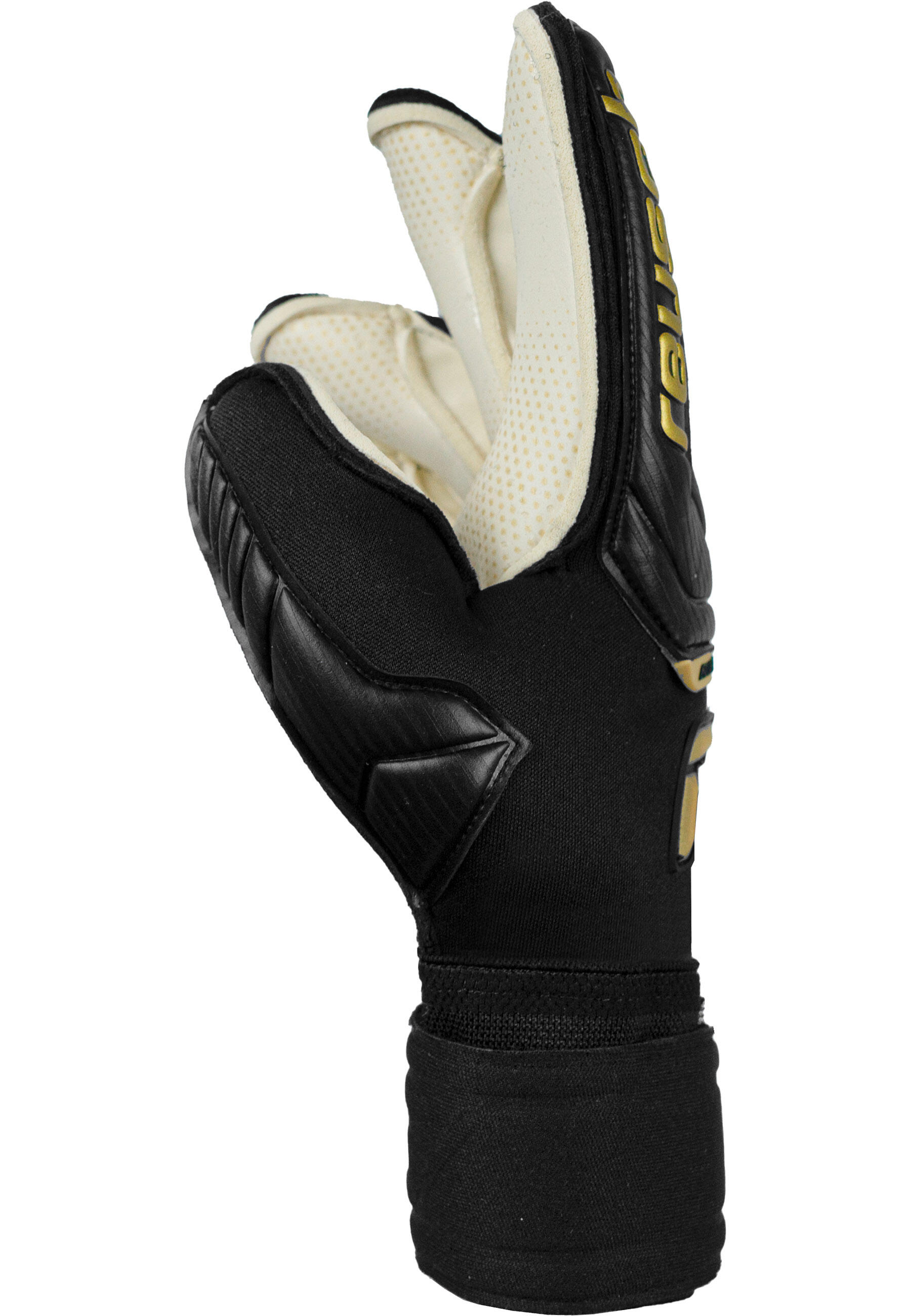 Goalkeeper gloves Reusch Attrakt Gold X GluePrint 3/5