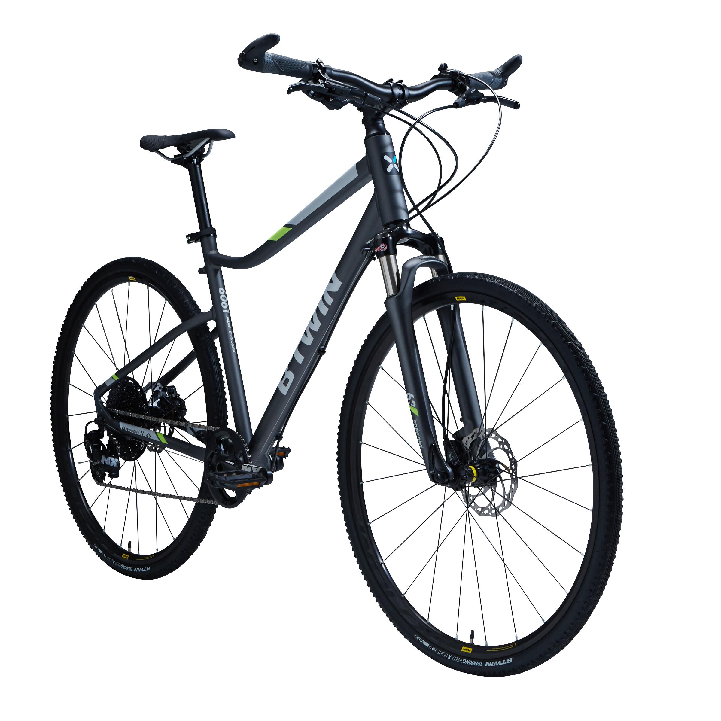 REFURBISHED HYBRID BIKE RIVERSIDE 920 - GREY - C GRADE 3/5