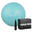 Ballon de fitness - Ballon de yoga - Ballon de gym - 65 cm - Turquoise