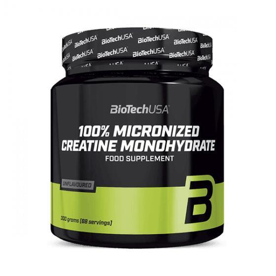 Biotechusa 100 Creatina monohidrato micronizada 300 gr