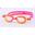 Kids Silicone UV Protection Anti-fog Swimming Goggles - Pink/Yellow
