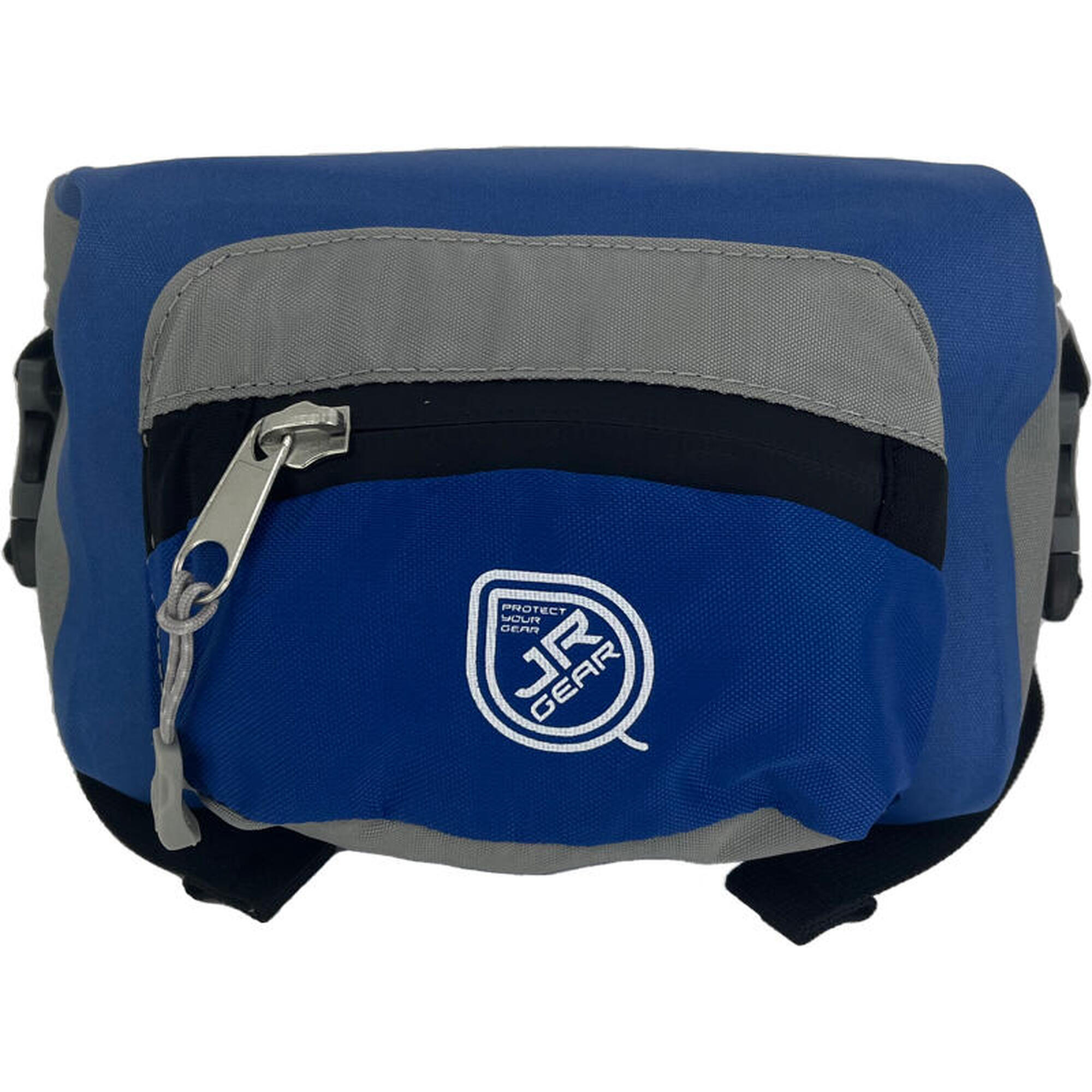 IPX4 Waterproof Roll-Top Waist Bag 3L - Black