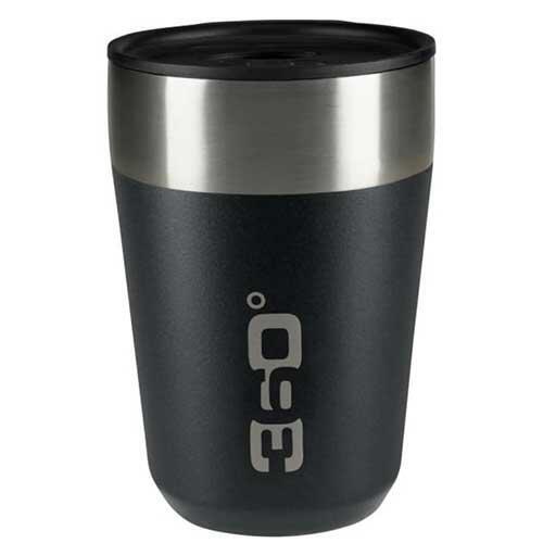 Vacuum Insulated Stainless Travel Mug - Black