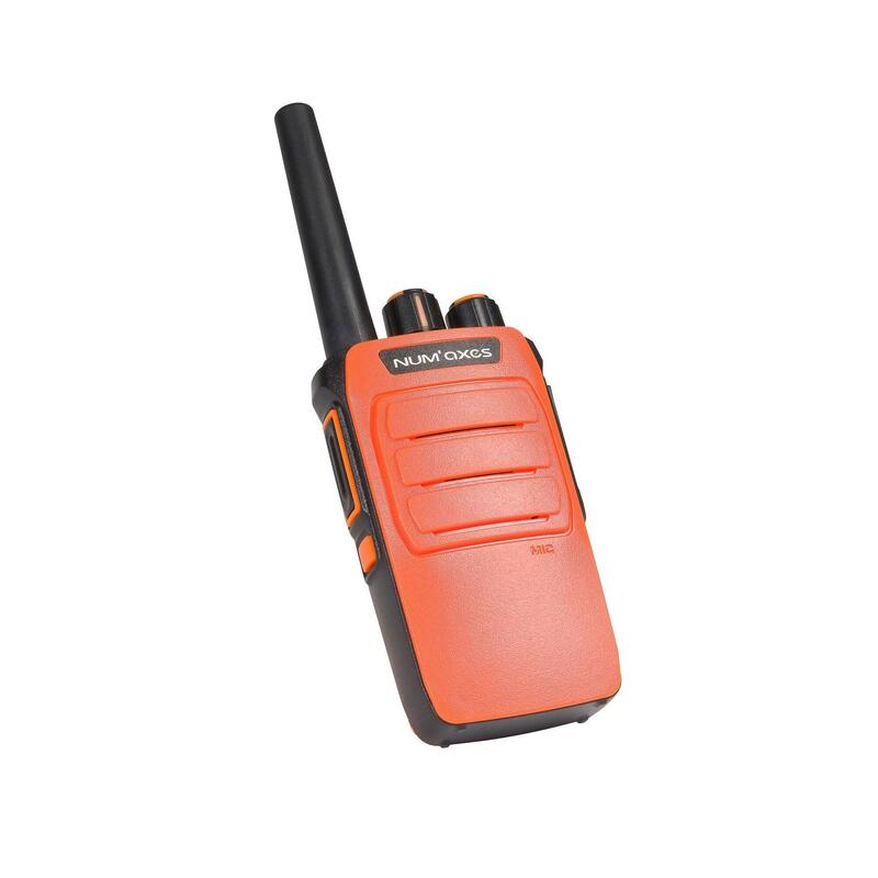 Packung mit 2 Walkie-Talkies NUM'AXES TLK1054 - Orange