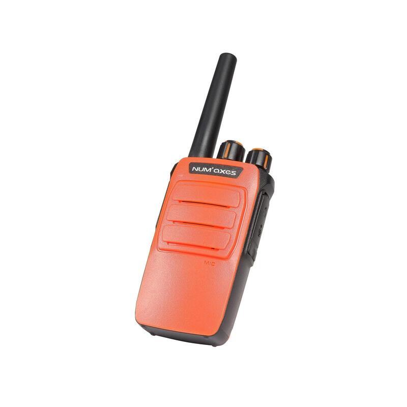 Packung mit 2 Walkie-Talkies NUM'AXES TLK1054 - Orange