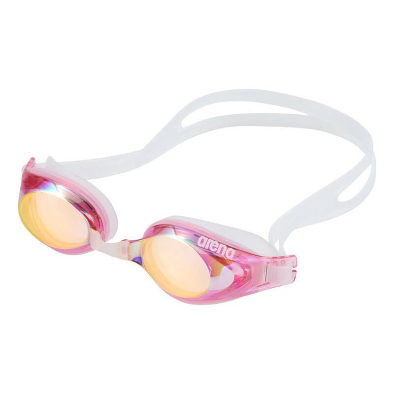 RE: NON 日本製訓練用反光鏡面泳鏡 - 粉紅色