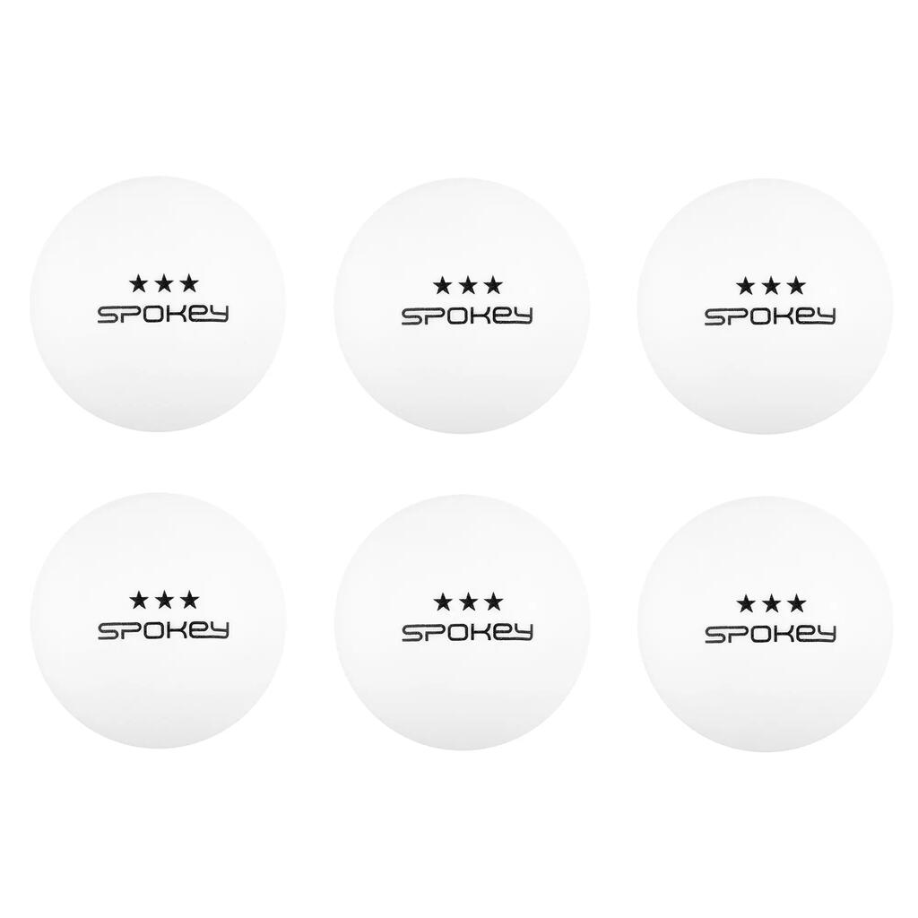 Special Table Tennis Balls (Pack of 6) (White) One Size