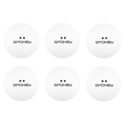 Piłeczki do tenisa stołowego 6 szt. Spokey SKILLED 2