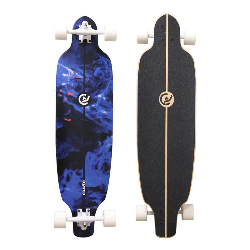 Longboard - Agat 38 - freeride, touring și carving - 96 x 26 CM