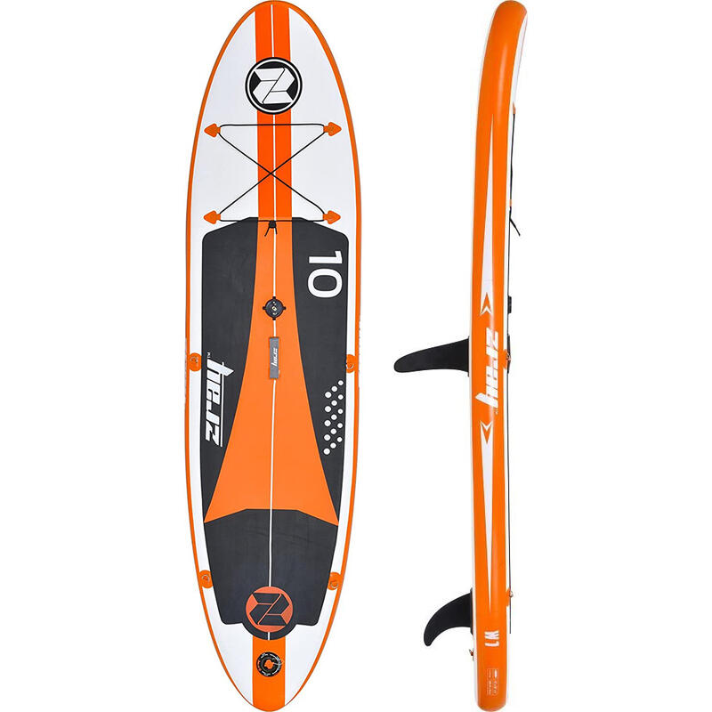 Aufblasbares Sup-/Windsurfbrett - W1 - inkl. kostenlosem Zubehör - 305x76x15