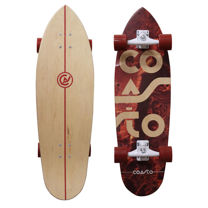 Surf skateboard / Surfskate board - Nova 33,5 - 84x25 CM