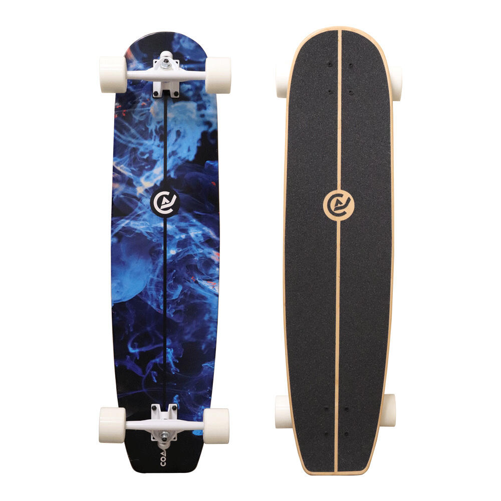 Longboard - Azur 36 - 91x23 CM - all-round. carving. dance. freeride |  Coasto