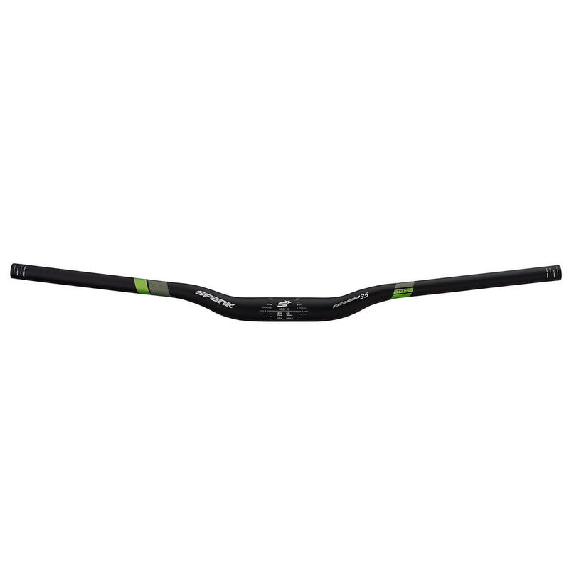 Oozy 35 - 780 mm - Guidon All Mountain - Noir/Vert